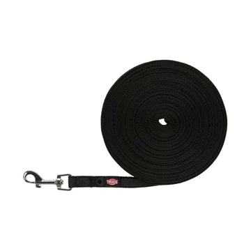 Trixie Tracking Leash - nyomkövető póráz - fekete (20mm/10m)