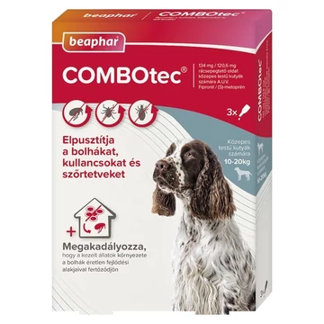 COMBOtec® M közepes testű kutyáknak 10-20 kg  1 pipetta