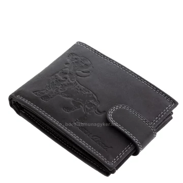 Fekete Kutyás pénztárca tacskó mintával GreenDeed