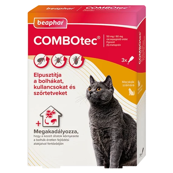 COMBOtec® (3x) macskáknak és vadászgörényeknek 1 pipettav