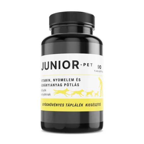 Junior-Pet immunerősítő tabletta kölyök kutyáknak 90 db